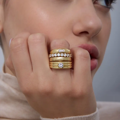 4pc Stackable Ring Set