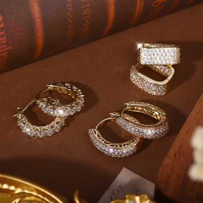 3 Pair Exquisite Earrings