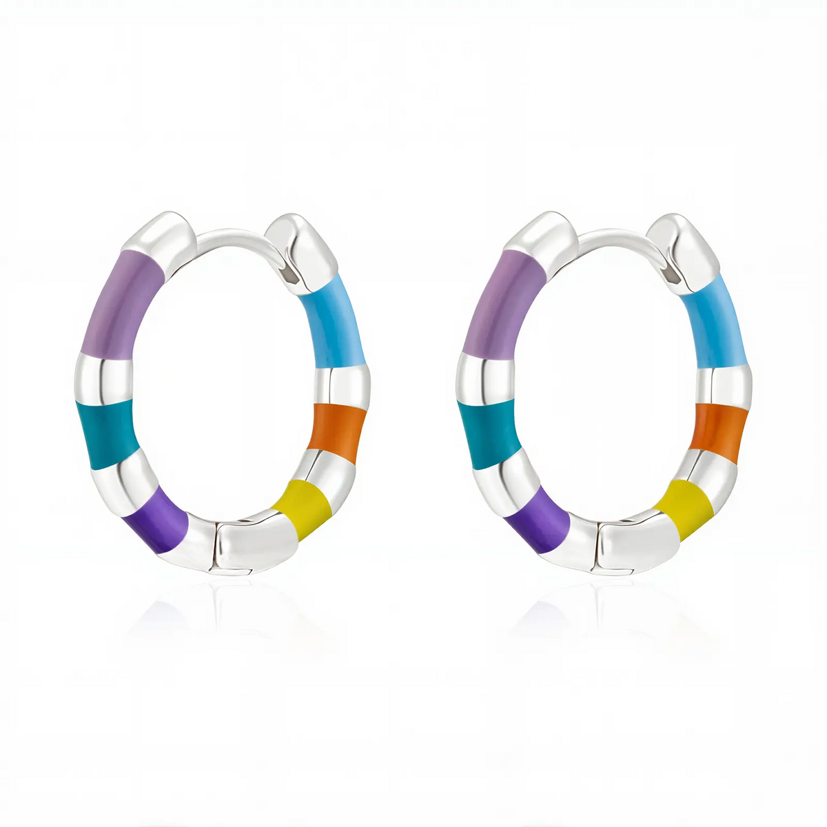 14k Huggie Dangle Earring