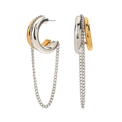 Tassel Hoop Earrings