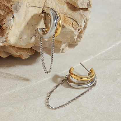 Tassel Hoop Earrings