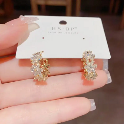 Exquisite Flower Earrings