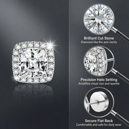 Halo Stud Earrings