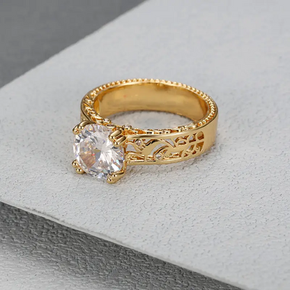 Vintage Solitaire Ring