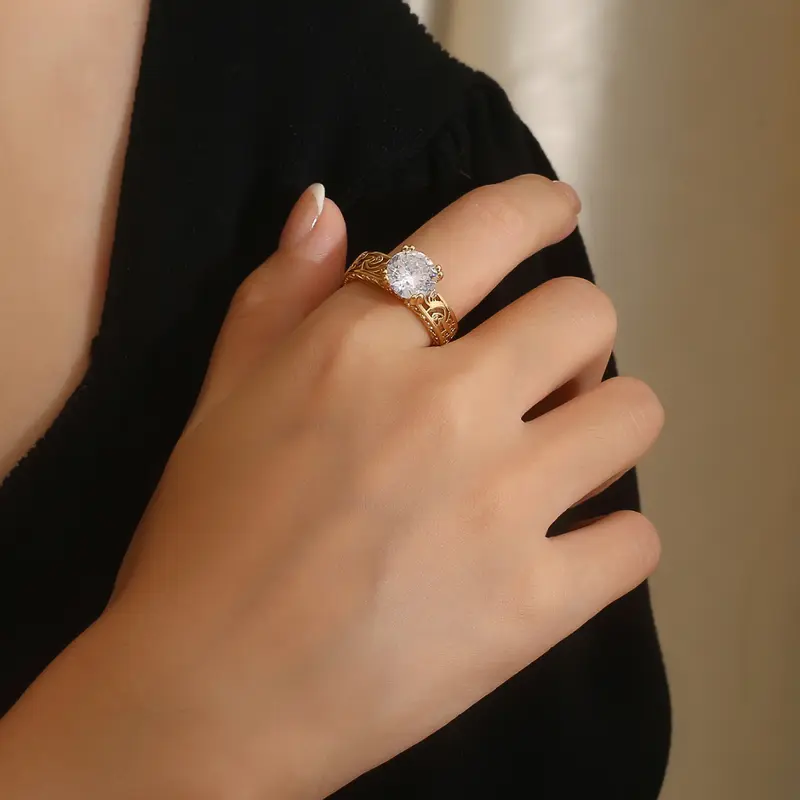 Vintage Solitaire Ring