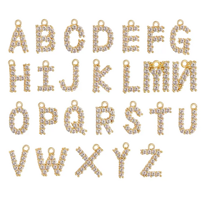 2pc Initial Anklets
