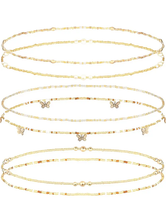 6pc Waist Beads Set