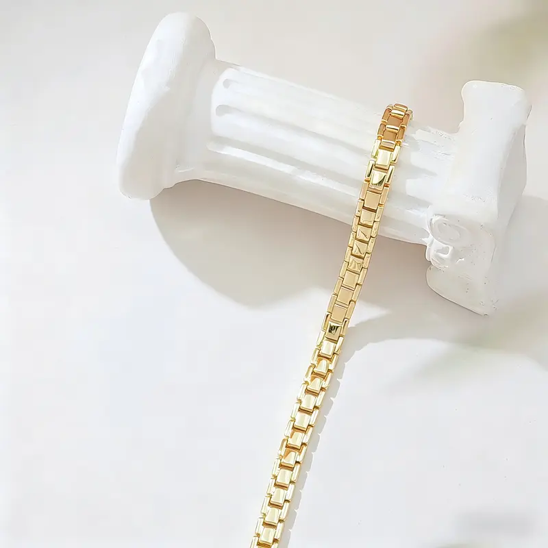 Rectangular Link Bracelet
