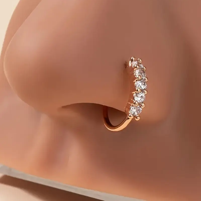 Zircon Nose Ring