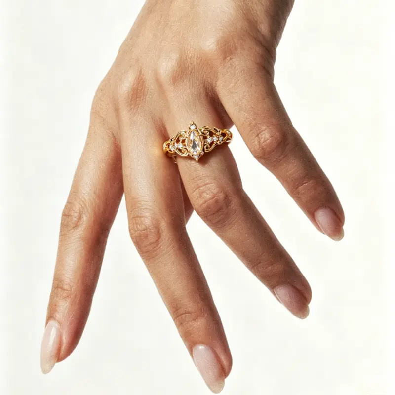 Vintage Marquise Statement Ring