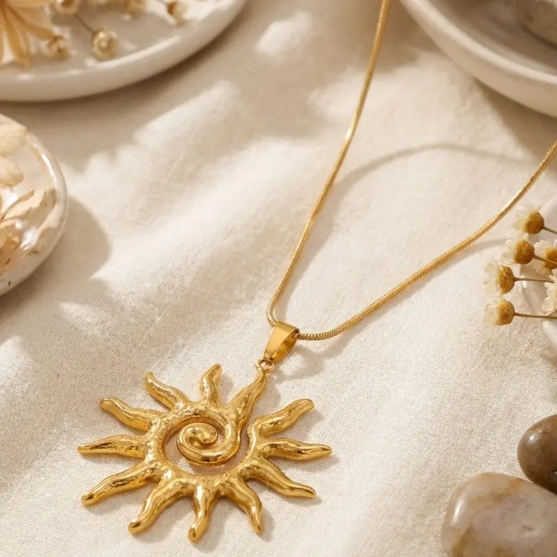 Sun Totem Necklace