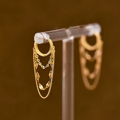 Delicate Layered Hoop Earrings