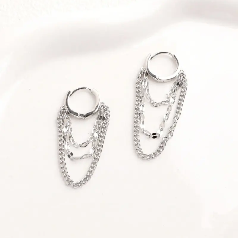 Delicate Layered Hoop Earrings