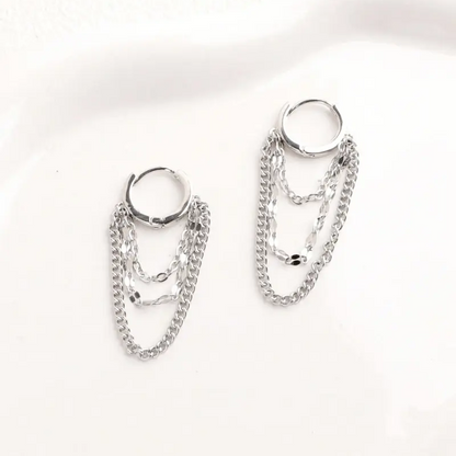 Delicate Layered Hoop Earrings