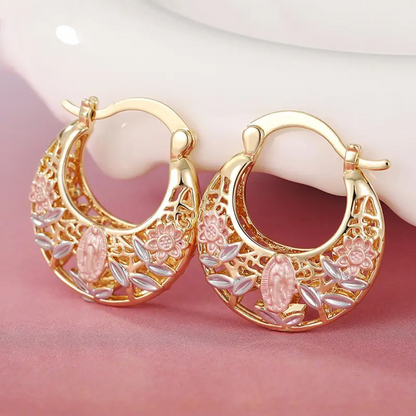 Exquisite Sunflower Earrings
