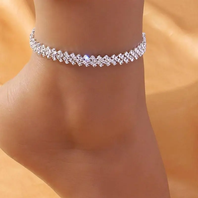 Rhinestone Anklet