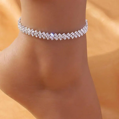 Rhinestone Anklet