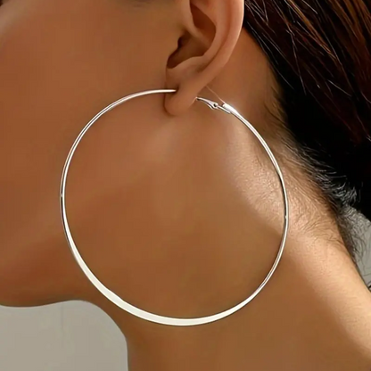 Exaggerated Circle Earrings