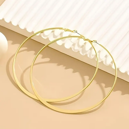 Exaggerated Circle Earrings