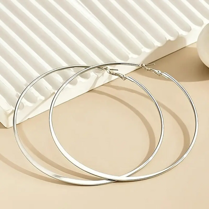Exaggerated Circle Earrings