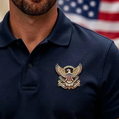 250th Anniversary Patriotic Brooch Pin