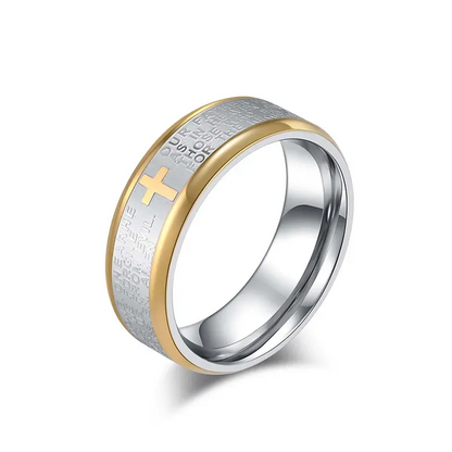 Cross Prayer Ring