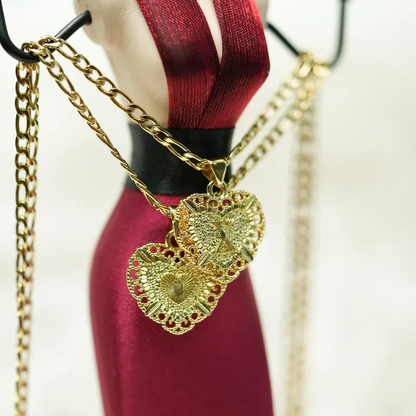 Heart Initial Necklace