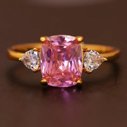 Triple Stone Statement Ring