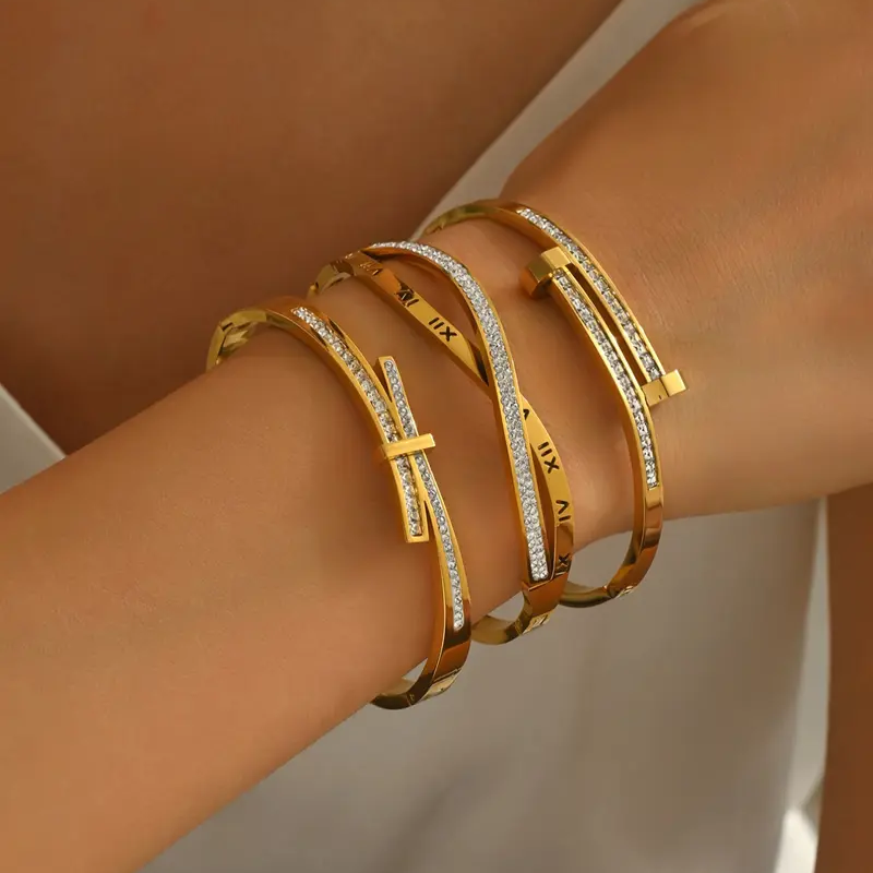 3pc Elegant Luxe Bracelet Set