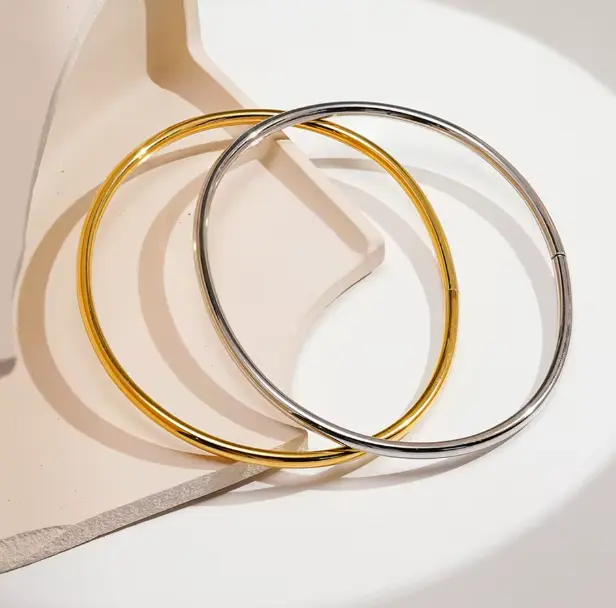 2pc Halo Bangle Anklet