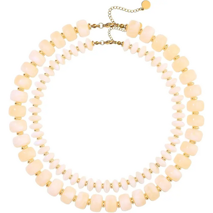 2pc Chunky Beaded Necklaces