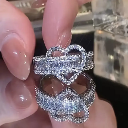 Heart Eternity Ring