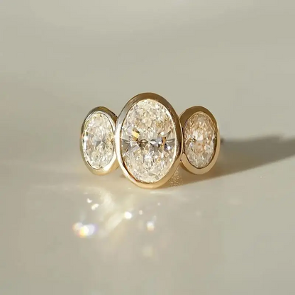 Oval Diamond Ring