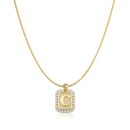 Dainty Initial Necklace