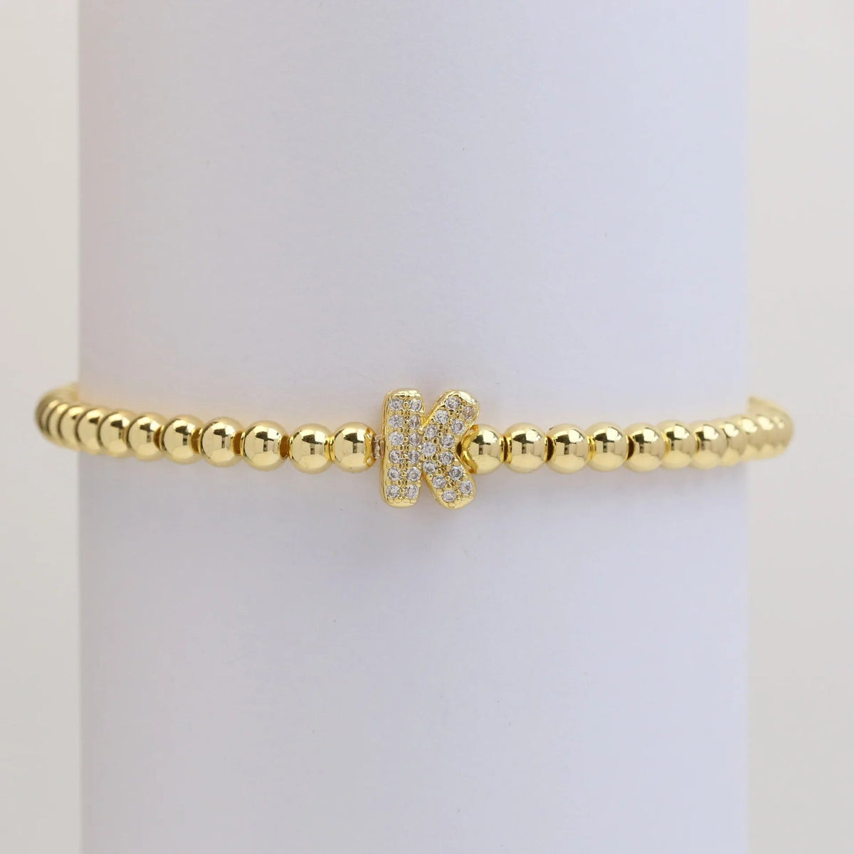 Letter Beaded Bracelet
