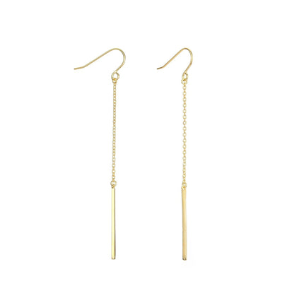 Dainty Dangling Bar Earrings