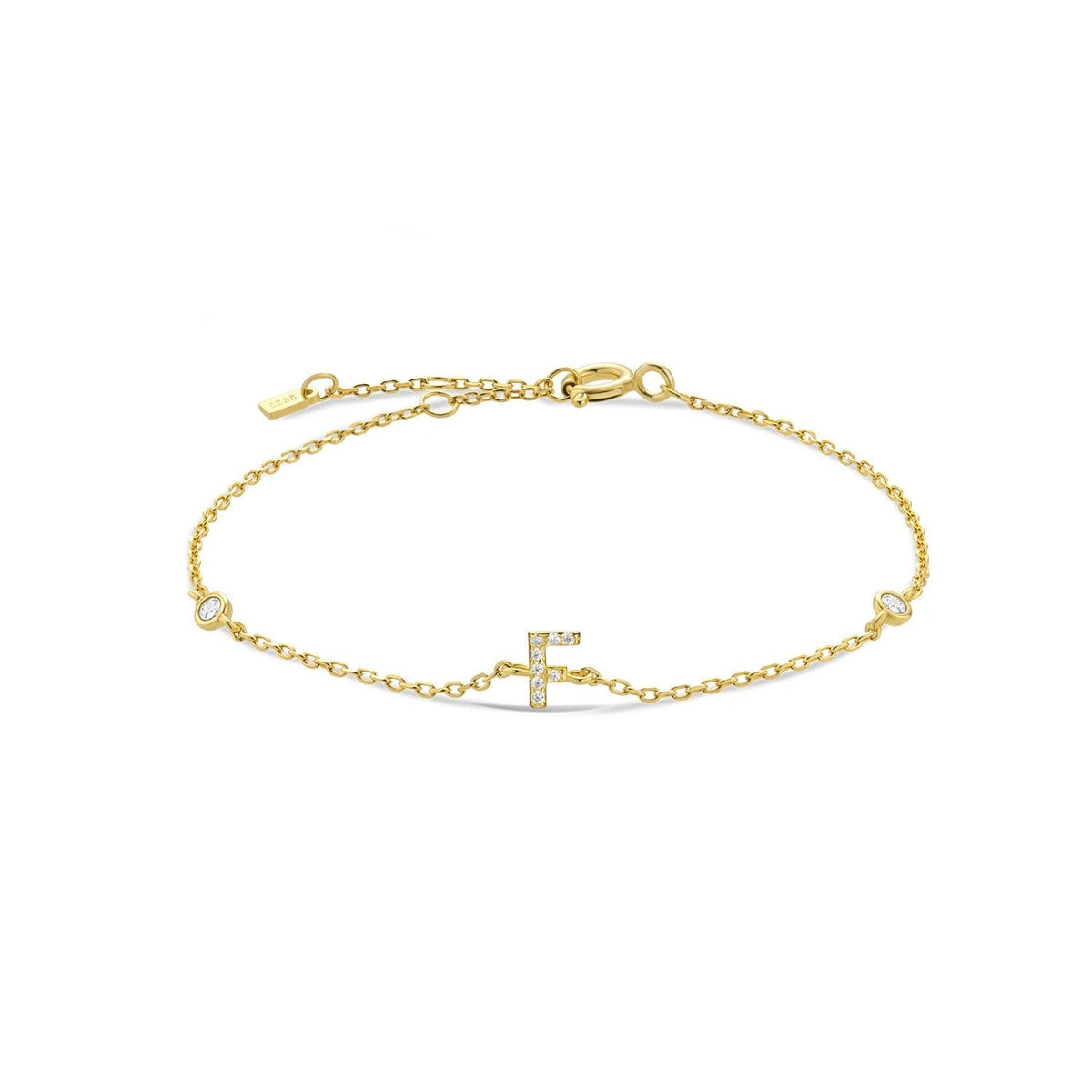 Monogram Initial Bracelet