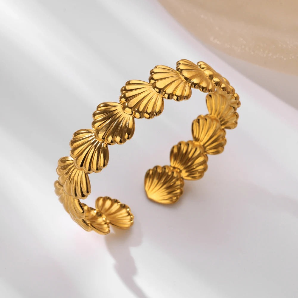 Shell Starfish Bangles