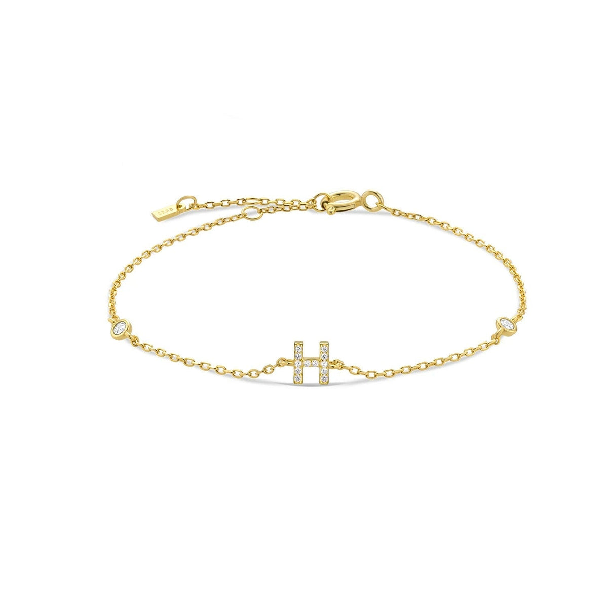 Monogram Initial Bracelet