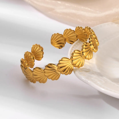 Shell Starfish Bangles
