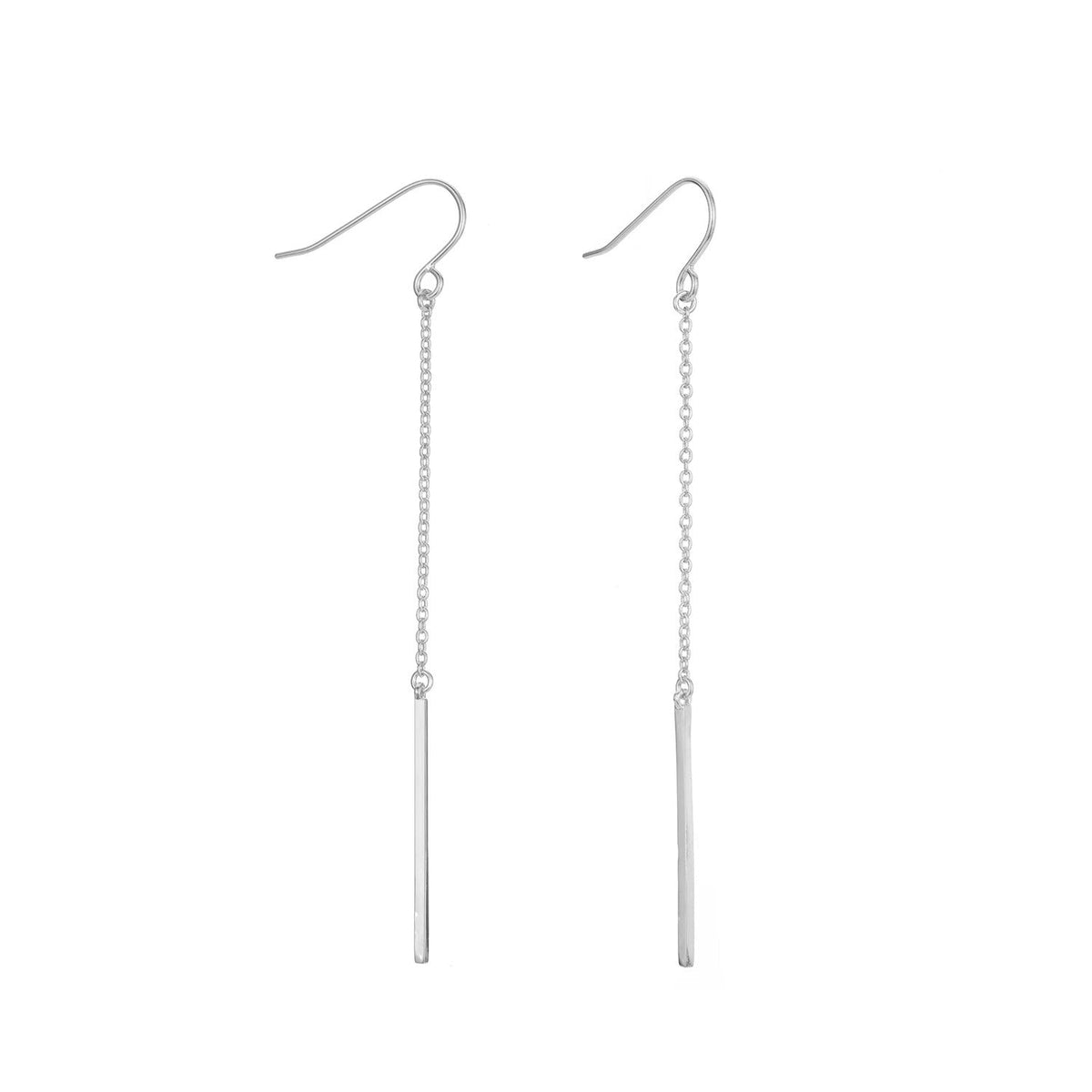 Dainty Dangling Bar Earrings