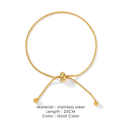 Dainty Adjustable Pull Bracelet