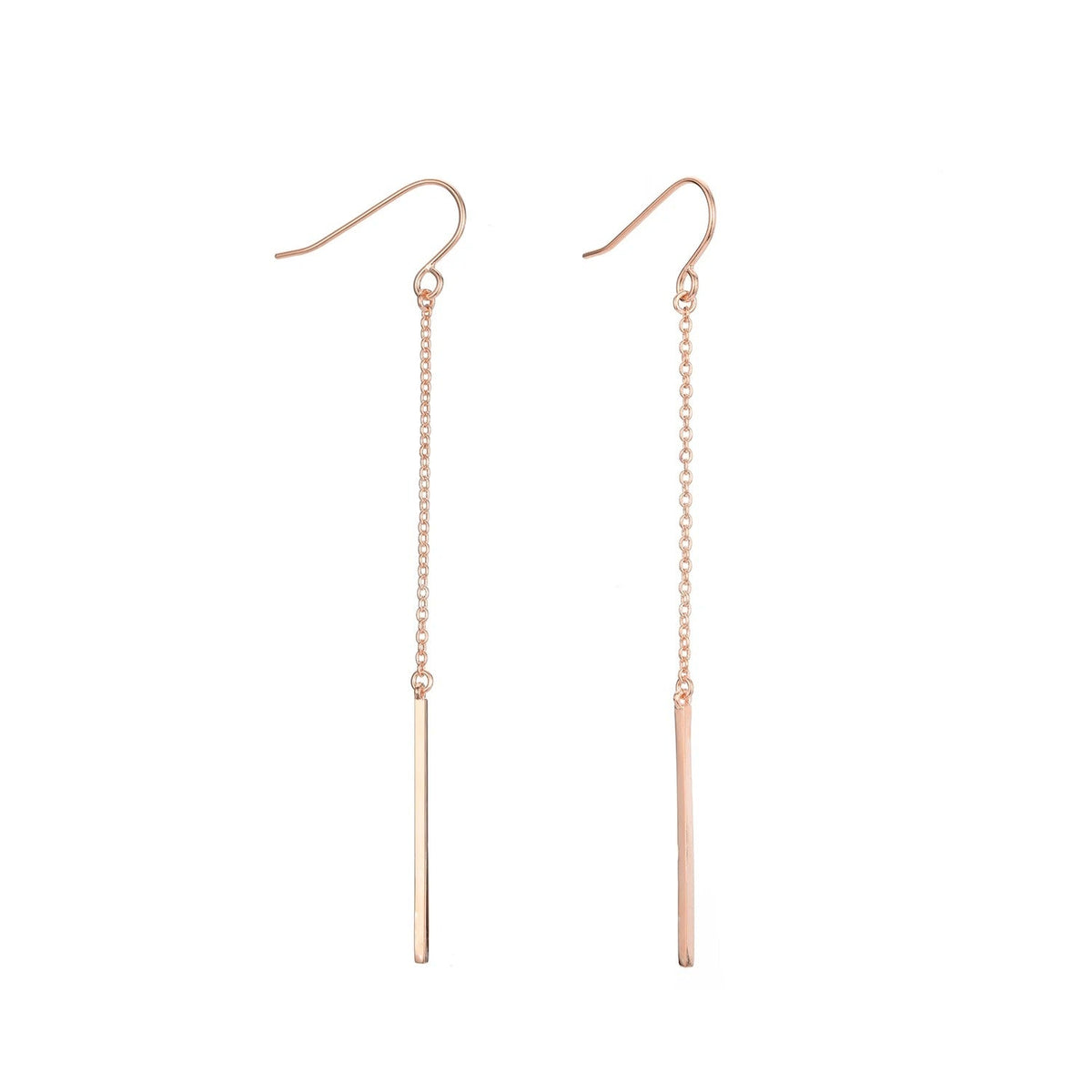 Dainty Dangling Bar Earrings