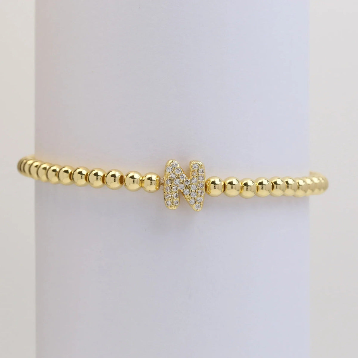 Letter Beaded Bracelet