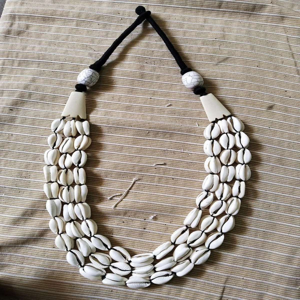 Layered Cowrie Shell Necklace