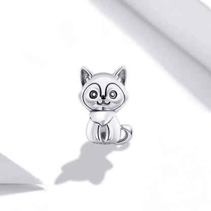 Silver Fox Charm