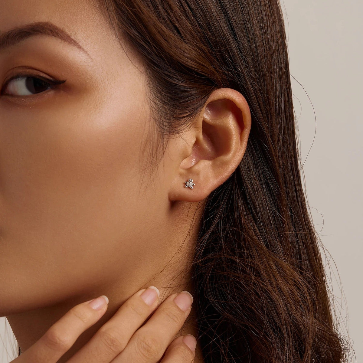 Gingerbread Man Stud Earrings
