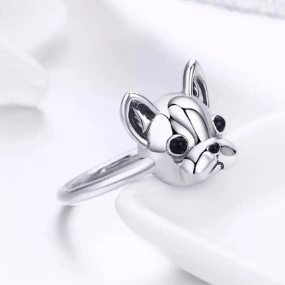 Bulldog Ring & Earring Set