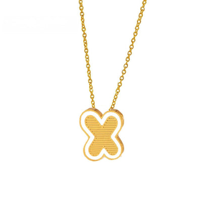 Initial Letter Pendant Necklace