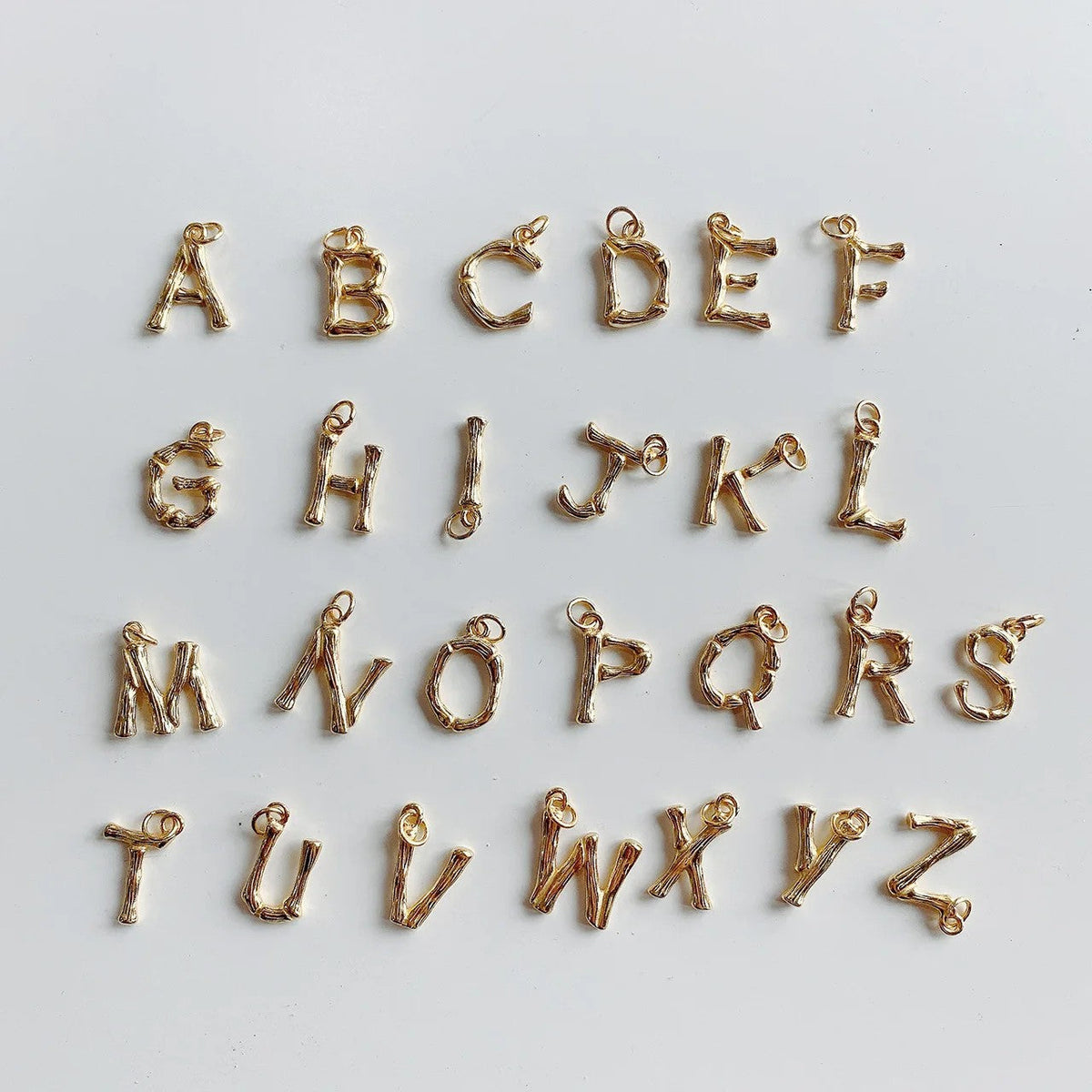 Twisted Initial Necklace